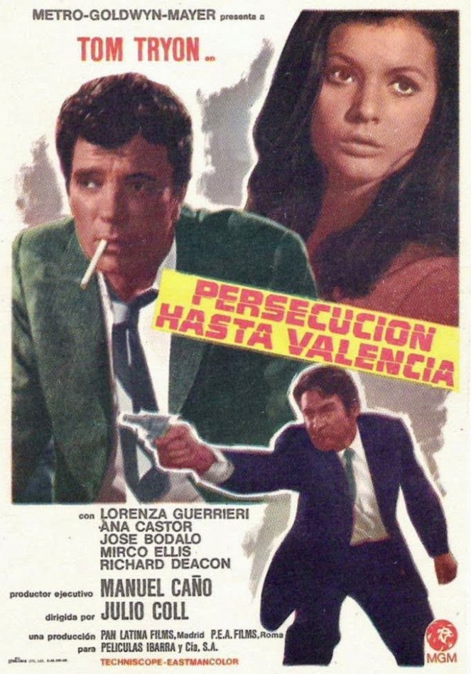Persecución hasta Valencia - Plakátok