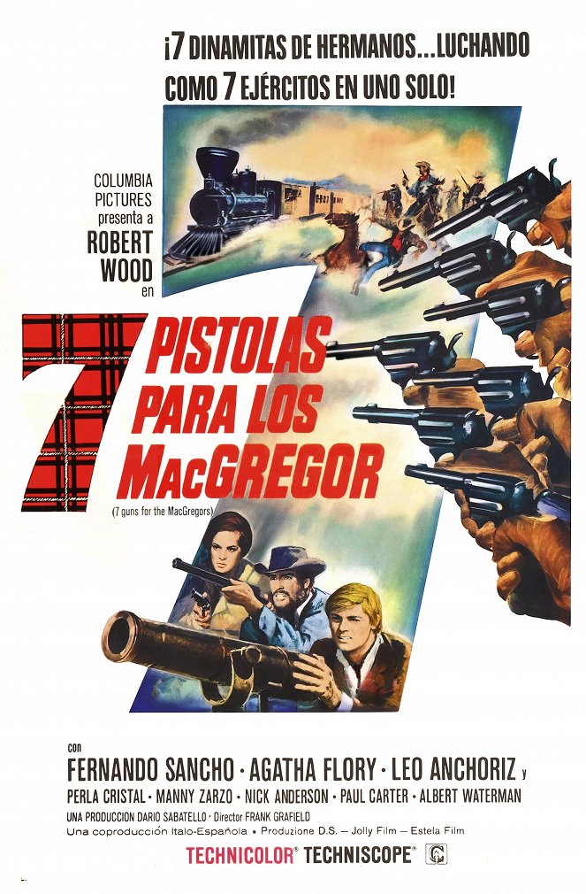 Sette pistole per i MacGregor - Posters