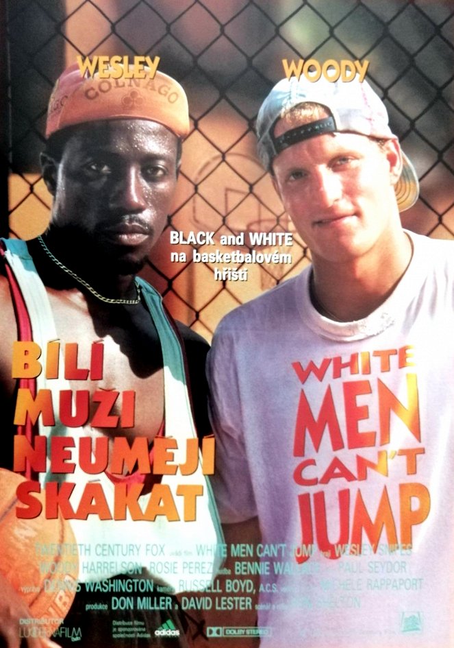 Bílí muži neumějí skákat - Plakáty