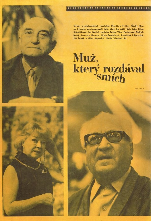 Muž, který rozdával smích - Carteles