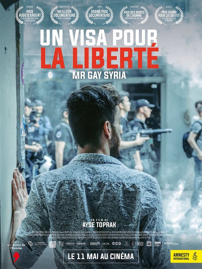 Un visa pour la liberté : Mr. Gay Syria - Affiches