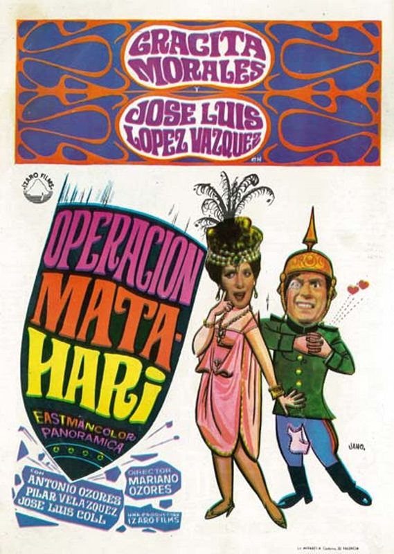 Operación Mata Hari - Plakátok