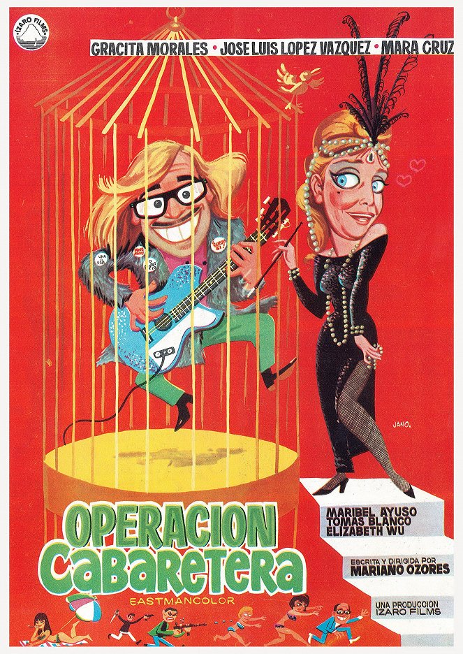 Operación cabaretera - Julisteet