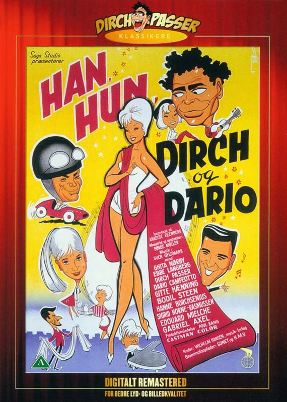 Han, Hun, Dirch og Dario - Plakátok