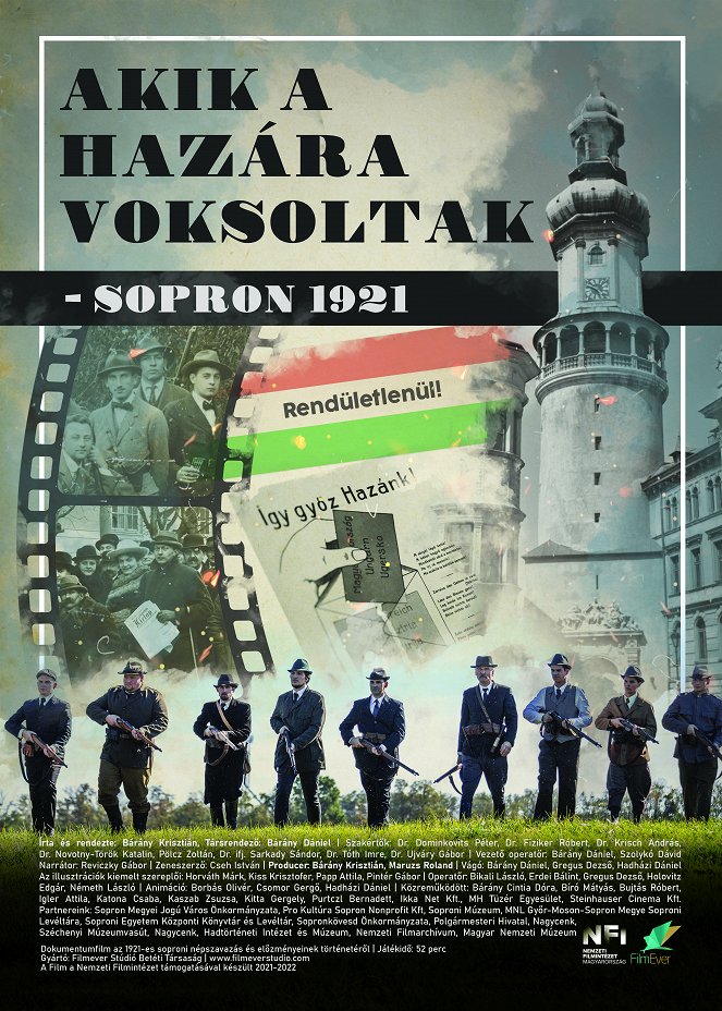 Akik a hazára voksoltak – Sopron 1921 - Plakátok
