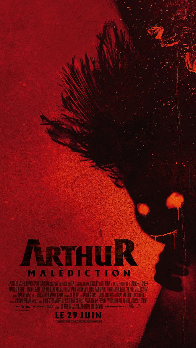 Az Arthur-átok - Plakátok