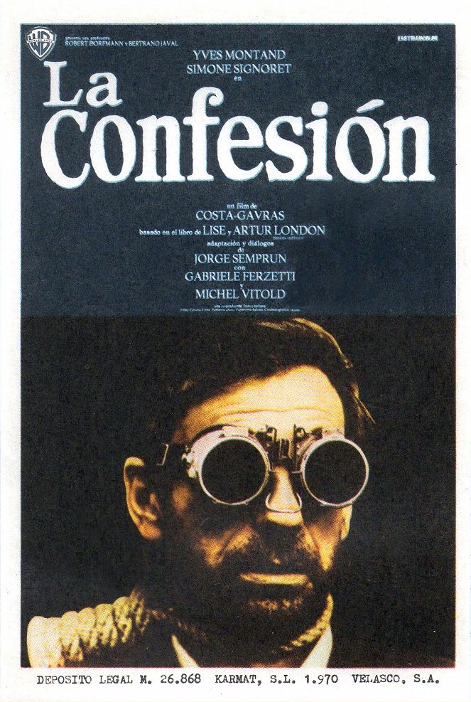 La confesión - Carteles