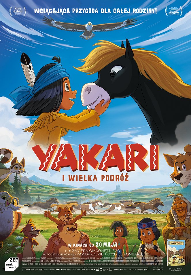 Yakari i wielka podróż - Plakaty