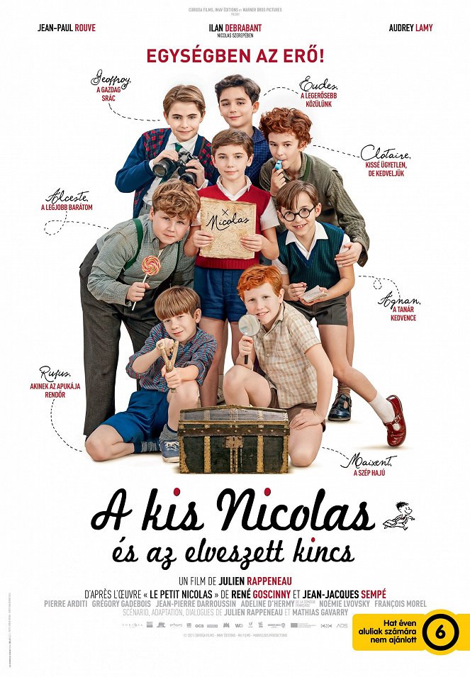 A kis Nicolas és az elveszett kincs - Plakátok