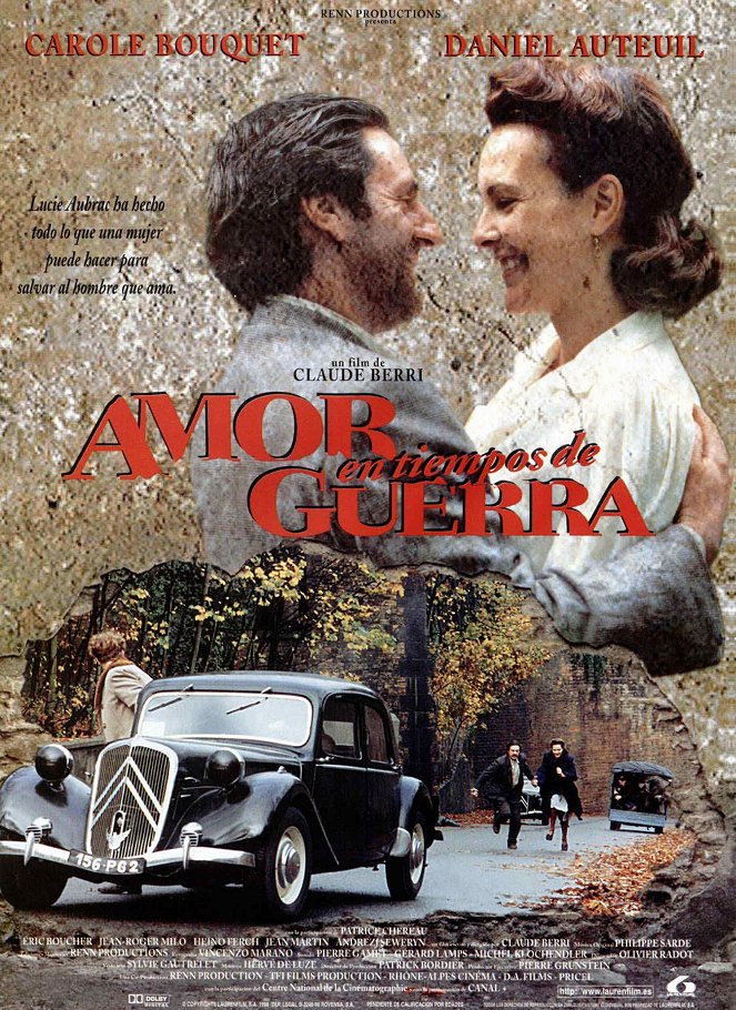 Amor en tiempos de guerra - Carteles