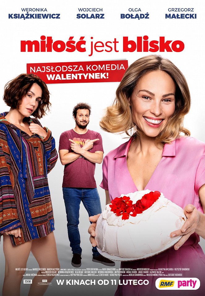 Miłość jest blisko - Affiches