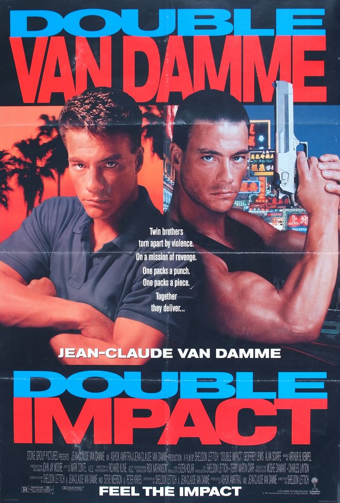 Double Impact - Affiches