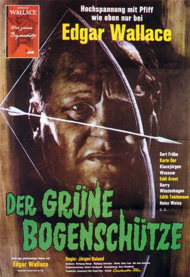 Edgar Wallace - Der grüne Bogenschütze - Plakate