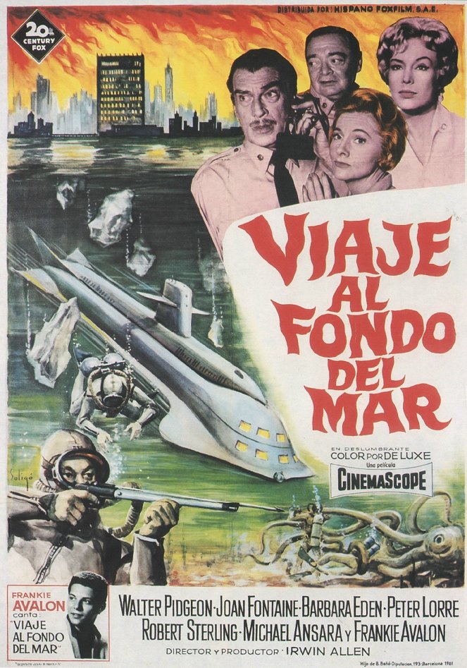 Viaje al fondo del mar - Carteles