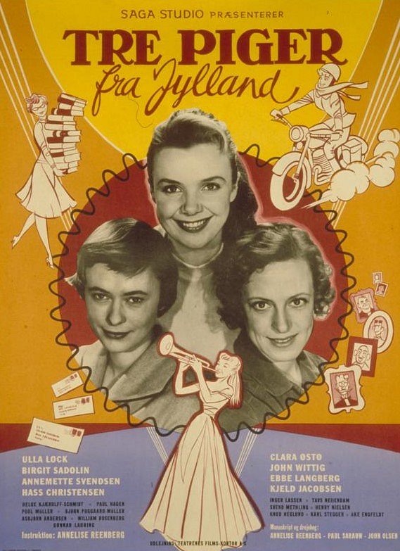 Tre piger fra Jylland - Plakate