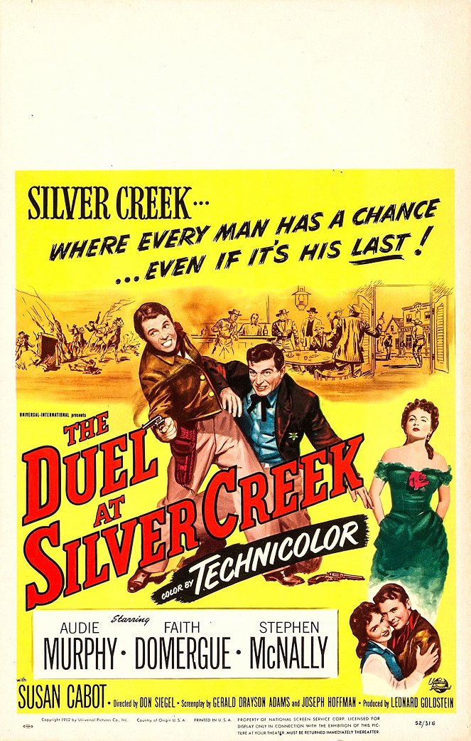 The Duel at Silver Creek - Plakaty