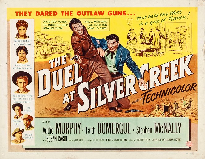 The Duel at Silver Creek - Affiches