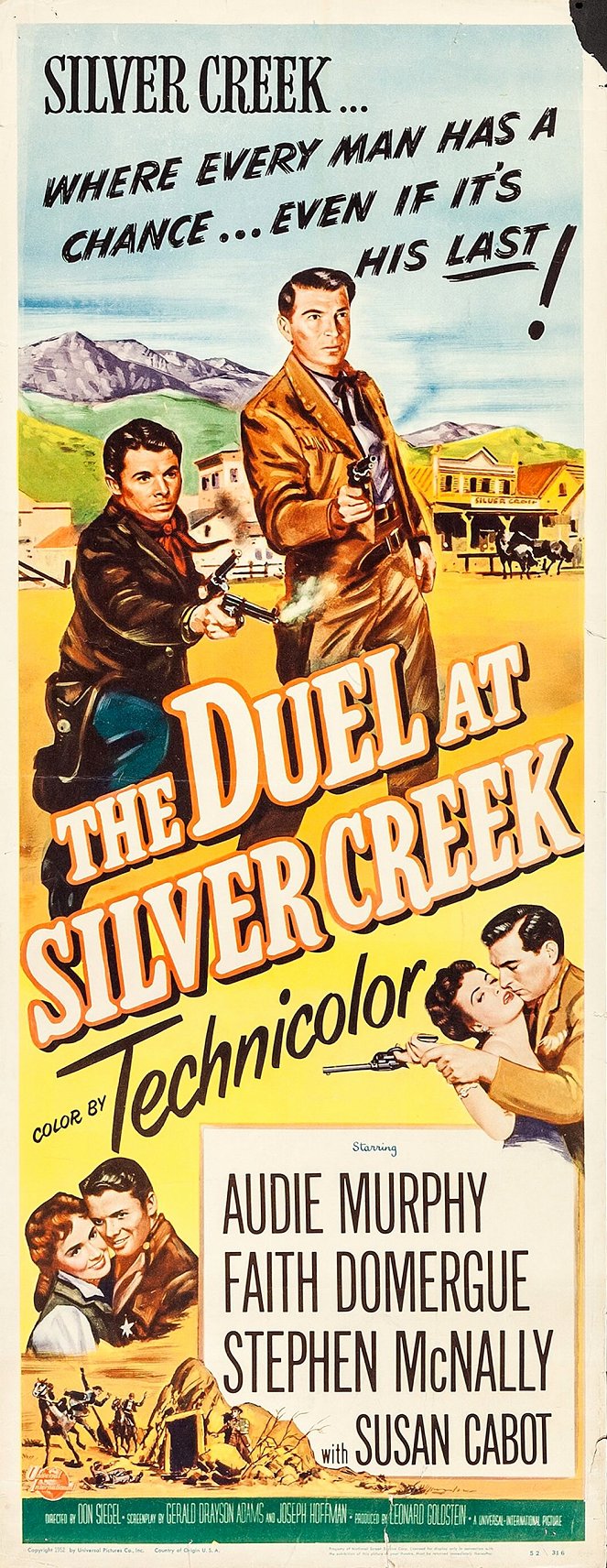 The Duel at Silver Creek - Affiches