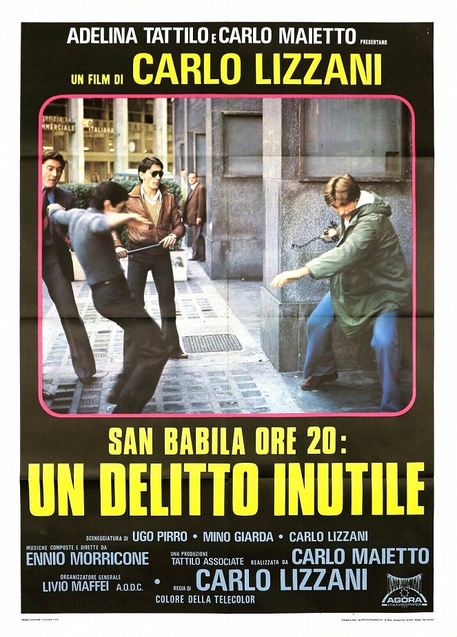 San Babila ore 20: Un delitto inutile - Posters