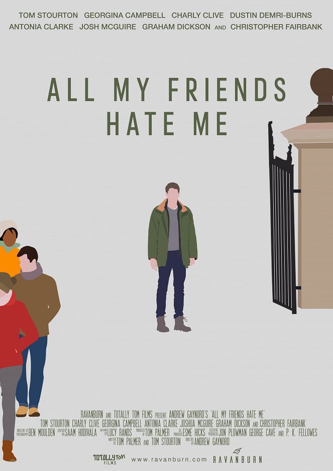 All My Friends Hate Me - Cartazes