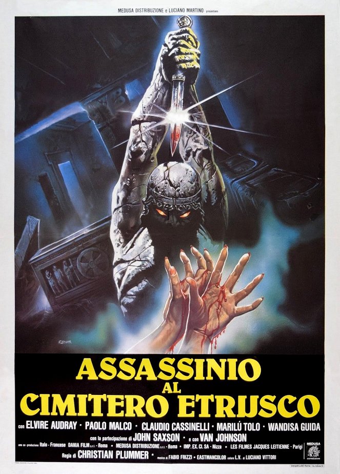 Assassinio al cimitero etrusco - Affiches