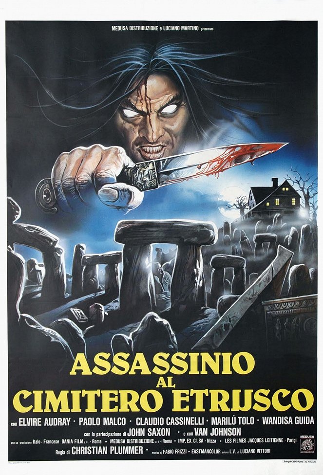 Assassinio al cimitero etrusco - Plakate