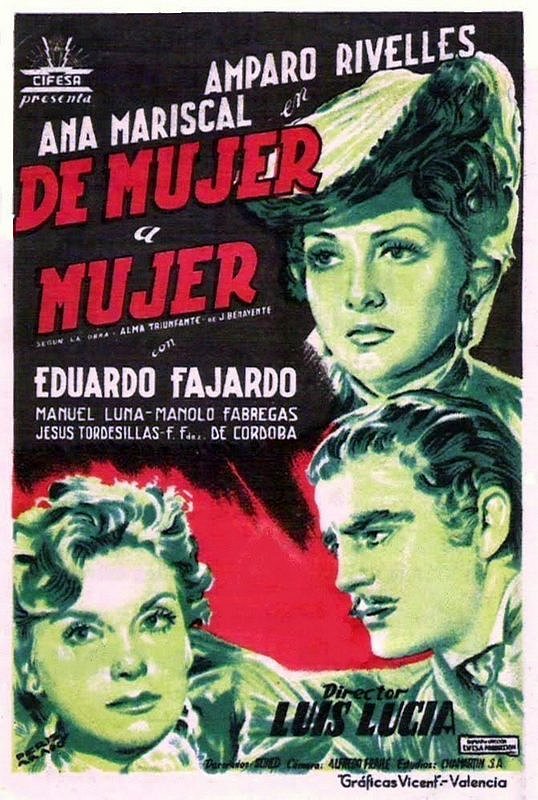 De mujer a mujer - Plakate