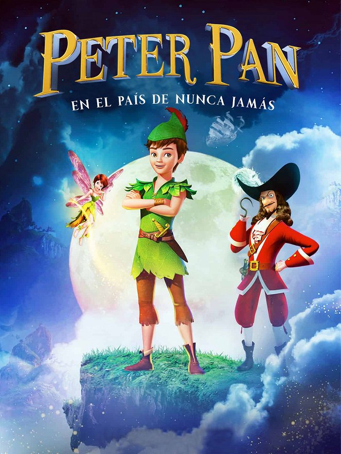 Peter Pan en el país de Nunca jamás - Carteles