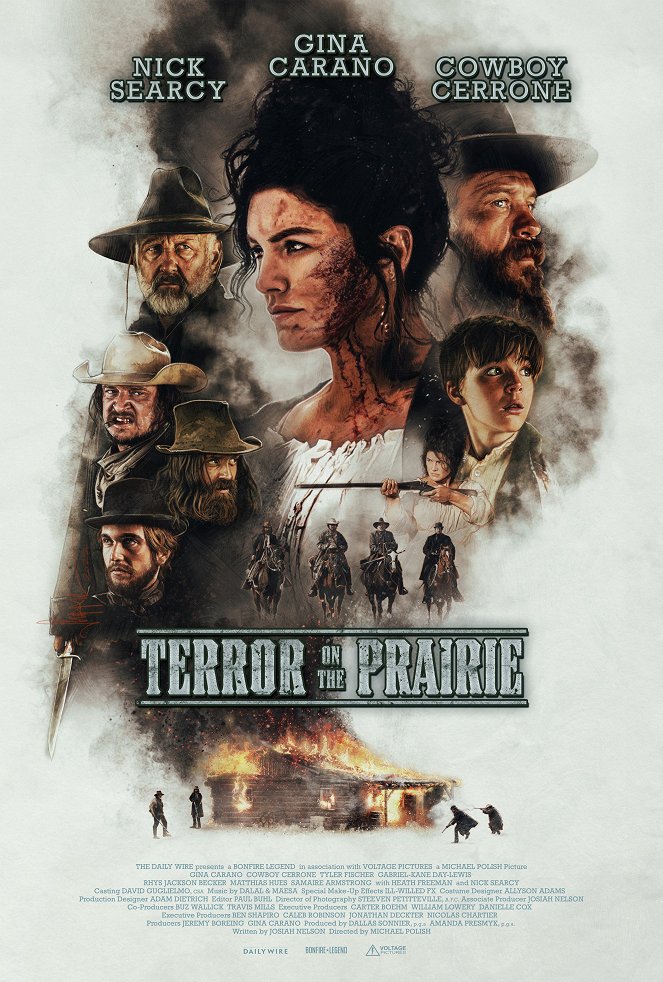 Terror on the Prairie - Affiches