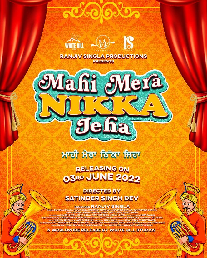 Mahi Mera Nikka Jeha - Plakate