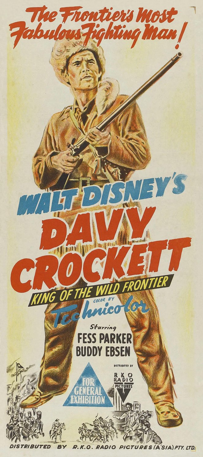 Davy Crockett, King of the Wild Frontier - Posters