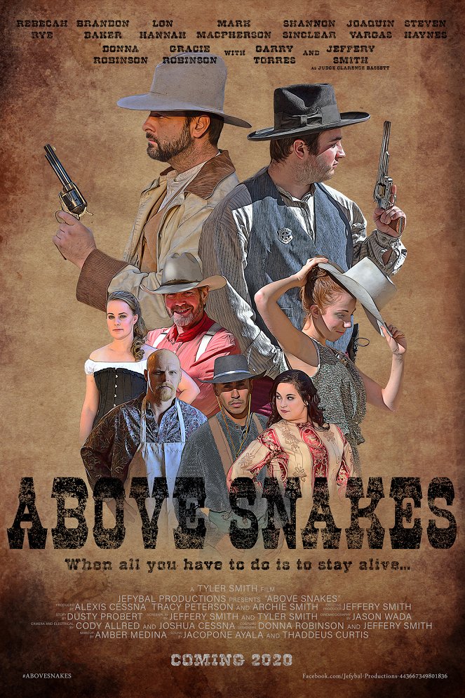 Above Snakes - Affiches