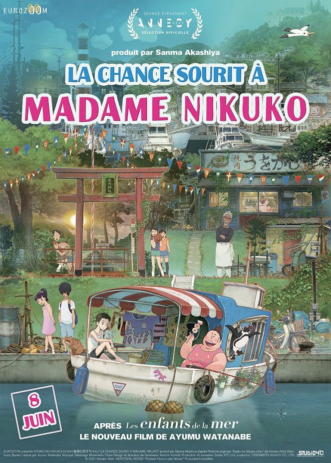La Chance sourit à madame Nikuko - Affiches