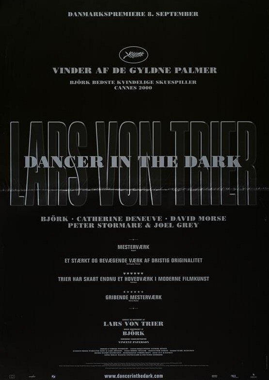 Tanec v temnotách - Plakáty