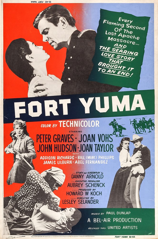 A Yuma erőd - Plakátok