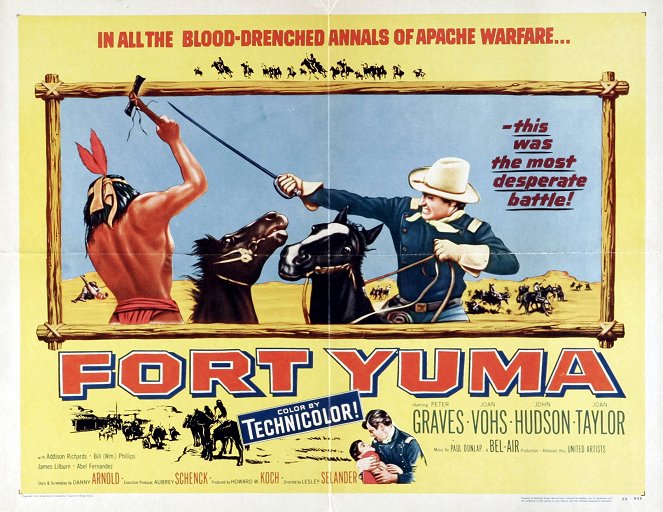 A Yuma erőd - Plakátok