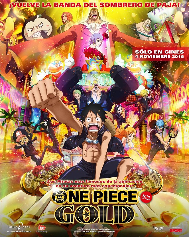 One Piece Film Gold - Carteles