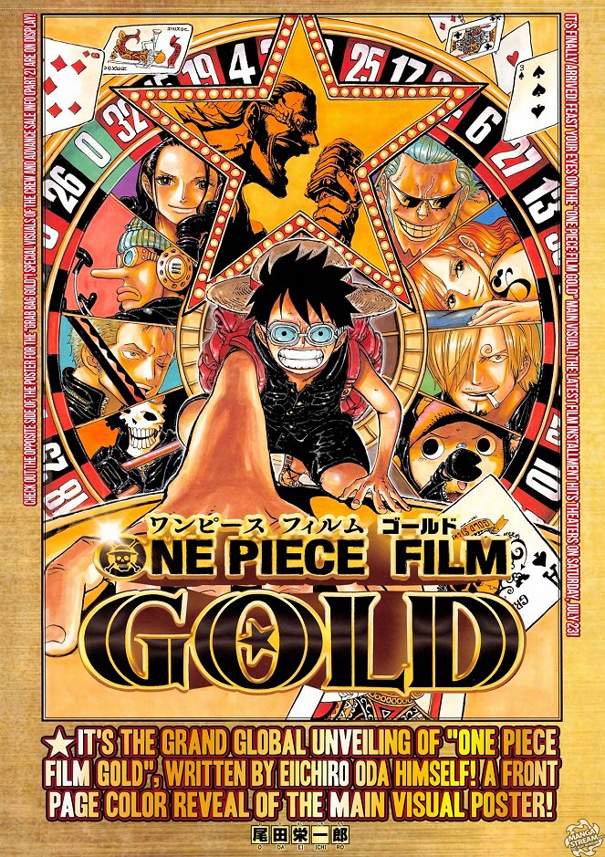 One Piece Film Gold - Plakaty