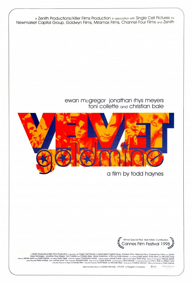 Velvet Goldmine - Affiches