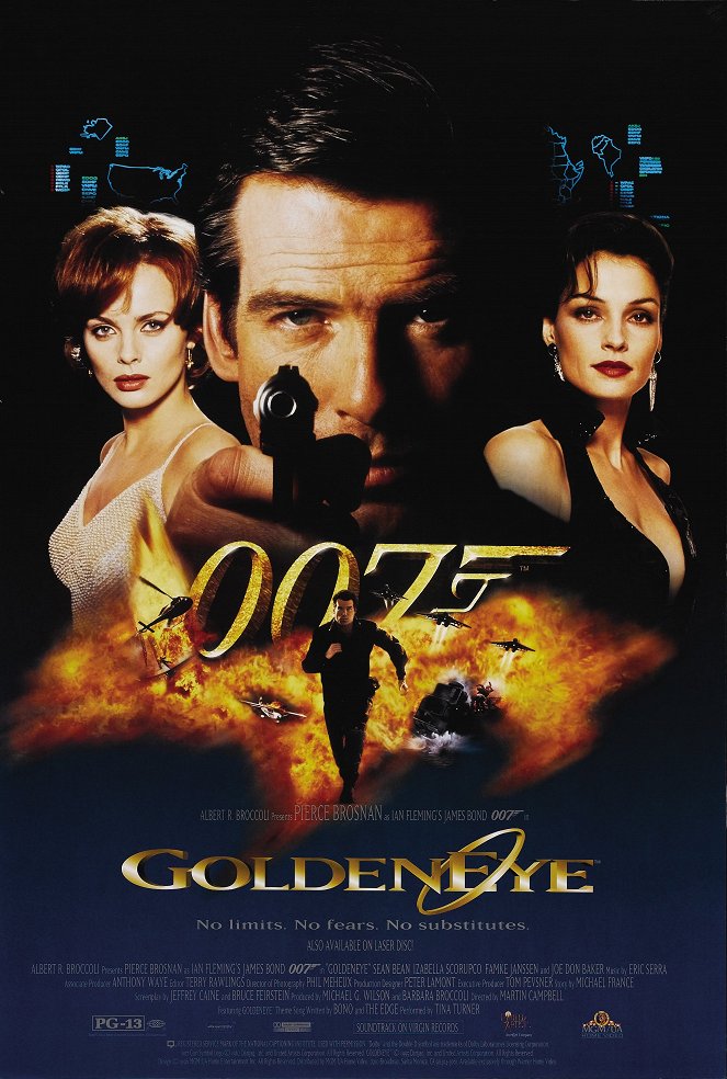 James Bond: Zlaté oko - Plagáty
