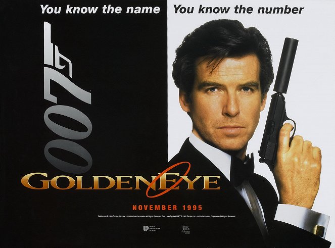 James Bond - GoldenEye - Plakate