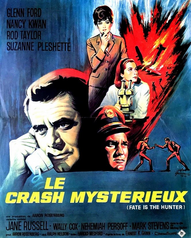 Le Crash mystérieux - Affiches