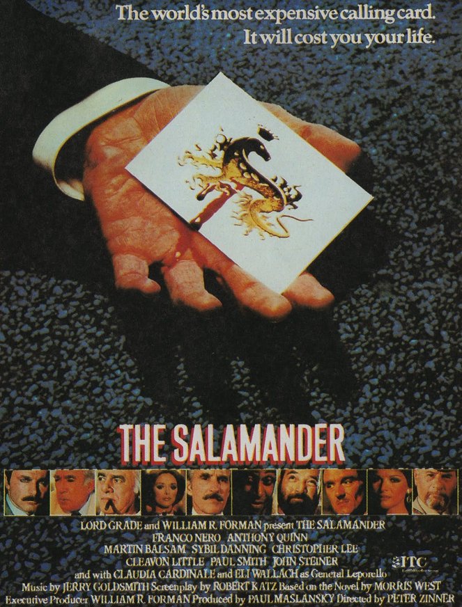 The Salamander - Julisteet