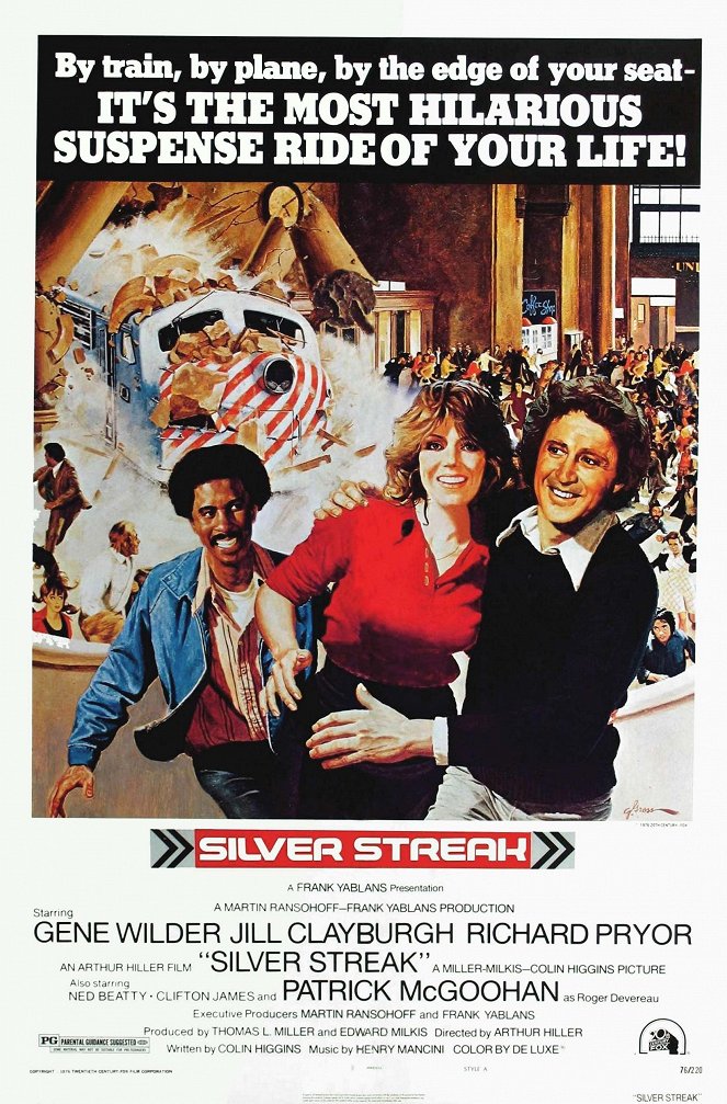 Silver Streak - Posters