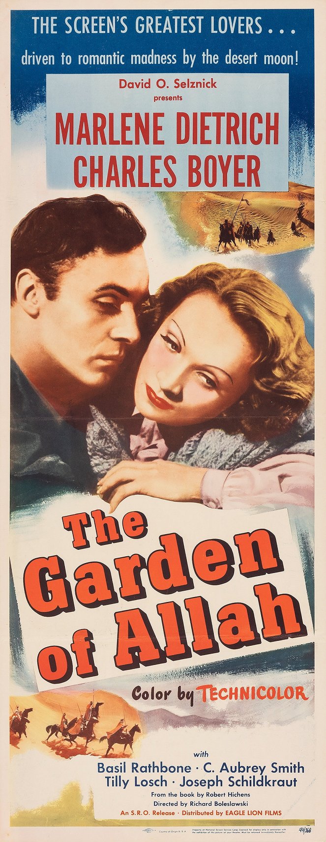 The Garden of Allah - Affiches