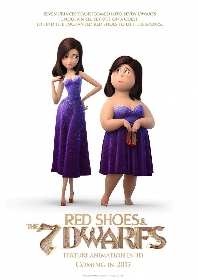Red Shoes and the Seven Dwarfs - Julisteet