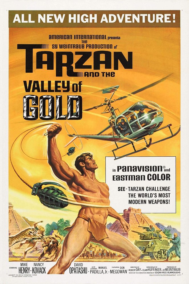 Tarzan and the Valley of Gold - Plakate
