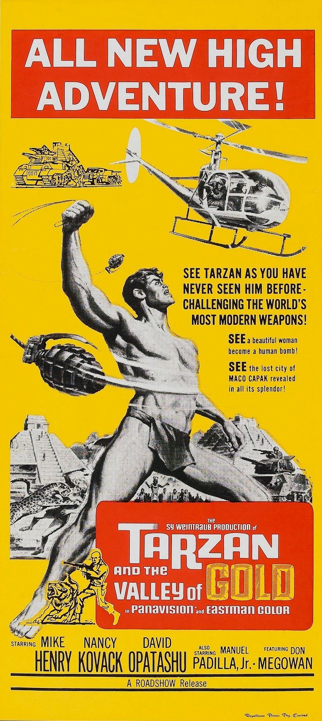 Tarzan and the Valley of Gold - Posters