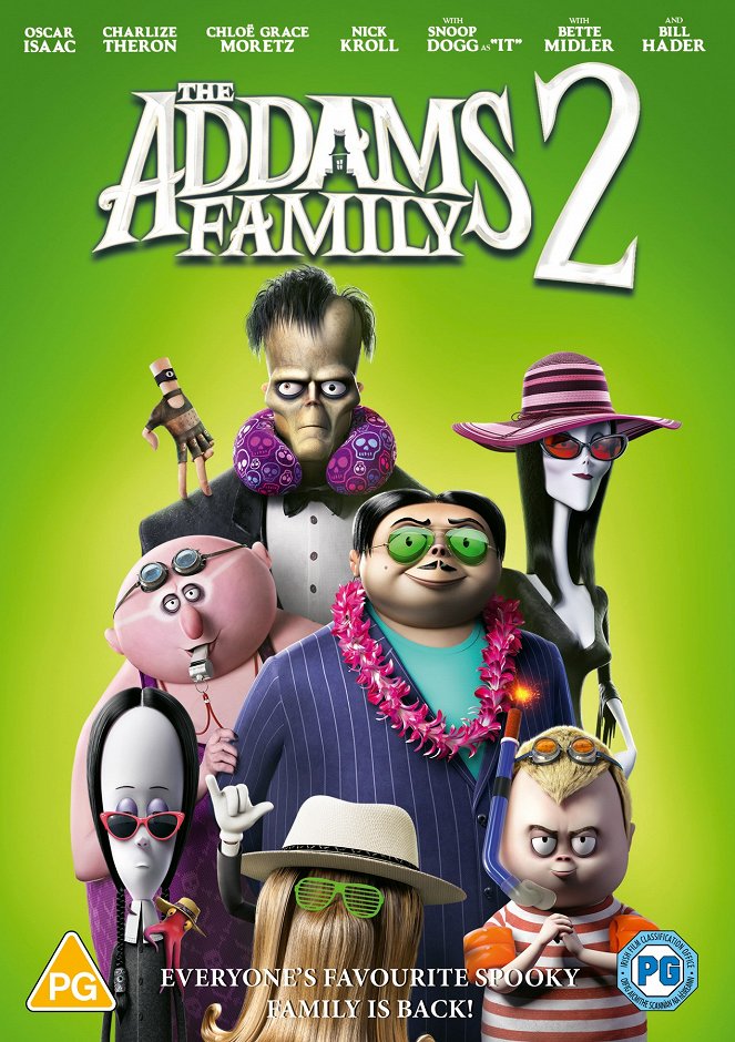 La familia Addams 2: La gran escapada - Carteles