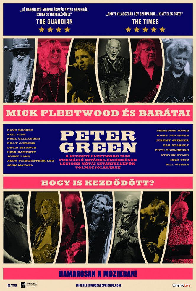 Mick Fleetwood és barátai - Plakátok